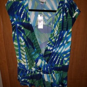 Worthington Peplum Blouse